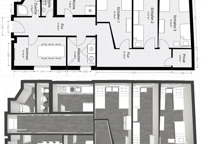Rg Living - Near & Free Parking * Minden (North Rhine-Westphalia)